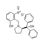 (R)-2-[[2-(Hydroxydiphenylmethyl)pyrrolidin-1-yl]methyl]-3-nitrophenol
