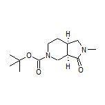(3aR,7aR)-5-Boc-2-methylhexahydro-1H-pyrrolo[3,4-c]pyridin-3(2H)-one