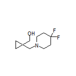 [1-[(4,4-Difluoropiperidin-1-yl)methyl]cyclopropyl]methanol