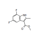 Methyl 5,7-Difluoro-2-methyl-1H-indole-3-carboxylate