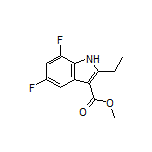 Methyl 2-Ethyl-5,7-difluoro-1H-indole-3-carboxylate