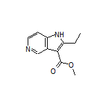 Methyl 2-Ethyl-5-azaindole-3-carboxylate