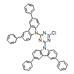 9,9’-(6-Chloro-1,3,5-triazine-2,4-diyl)bis(3,6-diphenyl-9H-carbazole)