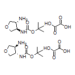 trans-N3-Boc-tetrahydrofuran-3,4-diamine Oxalate