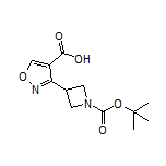 3-(1-Boc-azetidin-3-yl)isoxazole-4-carboxylic Acid