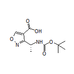 (R)-3-[1-(Boc-amino)ethyl]isoxazole-4-carboxylic Acid