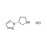 (R)-1-(Pyrrolidin-3-yl)-1H-pyrazole Hydrochloride