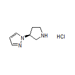 (S)-1-(Pyrrolidin-3-yl)-1H-pyrazole Hydrochloride