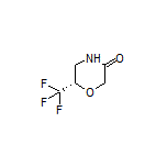 (S)-6-(Trifluoromethyl)morpholin-3-one