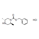 (2S,5R)-1-Cbz-2,5-dimethylpiperazine Hydrochloride