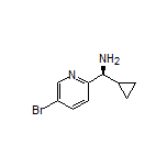 (S)-(5-Bromopyridin-2-yl)(cyclopropyl)methanamine