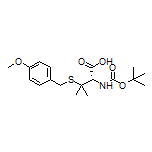 (S)-2-(Boc-amino)-3-[(4-methoxybenzyl)thio]-3-methylbutanoic Acid