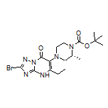 (R)-2-Bromo-6-(4-Boc-3-methylpiperazin-1-yl)-5-ethyl-[1,2,4]triazolo[1,5-a]pyrimidin-7(4H)-one