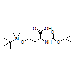 (S)-2-(Boc-amino)-4-[(tert-butyldimethylsilyl)oxy]butanoic Acid