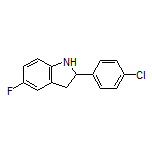 2-(4-Chlorophenyl)-5-fluoroindoline