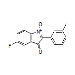 5-Fluoro-3-oxo-2-(m-tolyl)-3H-indole 1-Oxide