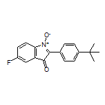 2-[4-(tert-Butyl)phenyl]-5-fluoro-3-oxo-3H-indole 1-Oxide