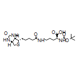 (S)-2-(Boc-amino)-6-[5-[(3aS,4S,6aR)-2-oxohexahydro-1H-thieno[3,4-d]imidazol-4-yl]pentanamido]hexanoic Acid