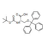 (S)-2-(Boc-amino)-3-(trityloxy)propanoic Acid