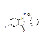 2-(2-Chlorophenyl)-5-fluoro-3-oxo-3H-indole 1-Oxide