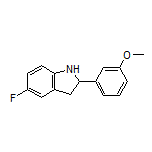 5-Fluoro-2-(3-methoxyphenyl)indoline
