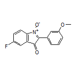 5-Fluoro-2-(3-methoxyphenyl)-3-oxo-3H-indole 1-Oxide