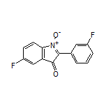 5-Fluoro-2-(3-fluorophenyl)-3-oxo-3H-indole 1-Oxide