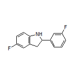 5-Fluoro-2-(3-fluorophenyl)indoline