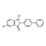 2-(4-Biphenylyl)-5-fluoro-3-oxo-3H-indole 1-Oxide