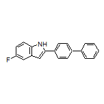 2-(4-Biphenylyl)-5-fluoro-1H-indole