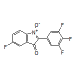 5-Fluoro-3-oxo-2-(3,4,5-trifluorophenyl)-3H-indole 1-Oxide