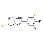 5-Fluoro-2-(3,4,5-trifluorophenyl)-1H-indole