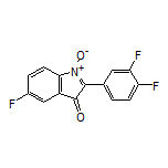 2-(3,4-Difluorophenyl)-5-fluoro-3-oxo-3H-indole 1-Oxide