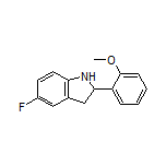 5-Fluoro-2-(2-methoxyphenyl)indoline