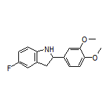 2-(3,4-Dimethoxyphenyl)-5-fluoroindoline