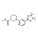 2-[3-(Methoxycarbonyl)piperidin-1-yl]pyridine-4-boronic Acid Pinacol Ester