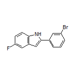 2-(3-Bromophenyl)-5-fluoro-1H-indole