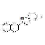 5-Fluoro-2-(naphthalen-2-yl)-1H-indole