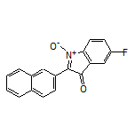 5-Fluoro-2-(naphthalen-2-yl)-3-oxo-3H-indole 1-Oxide