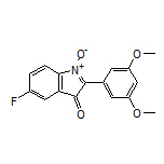 2-(3,5-Dimethoxyphenyl)-5-fluoro-3-oxo-3H-indole 1-Oxide