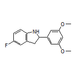 2-(3,5-Dimethoxyphenyl)-5-fluoroindoline
