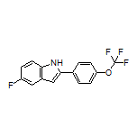 5-Fluoro-2-[4-(trifluoromethoxy)phenyl]-1H-indole