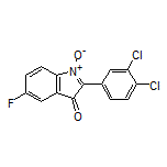 2-(3,4-Dichlorophenyl)-5-fluoro-3-oxo-3H-indole 1-Oxide
