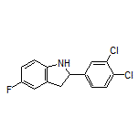 2-(3,4-Dichlorophenyl)-5-fluoroindoline