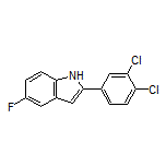 2-(3,4-Dichlorophenyl)-5-fluoro-1H-indole
