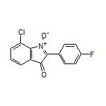 7-Chloro-2-(4-fluorophenyl)-3-oxo-3H-indole 1-Oxide