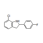 7-Chloro-2-(4-fluorophenyl)indoline