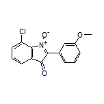 7-Chloro-2-(3-methoxyphenyl)-3-oxo-3H-indole 1-Oxide