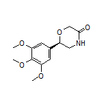 (R)-6-(3,4,5-Trimethoxyphenyl)morpholin-3-one