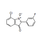 7-Chloro-2-(3-fluorophenyl)-3-oxo-3H-indole 1-Oxide